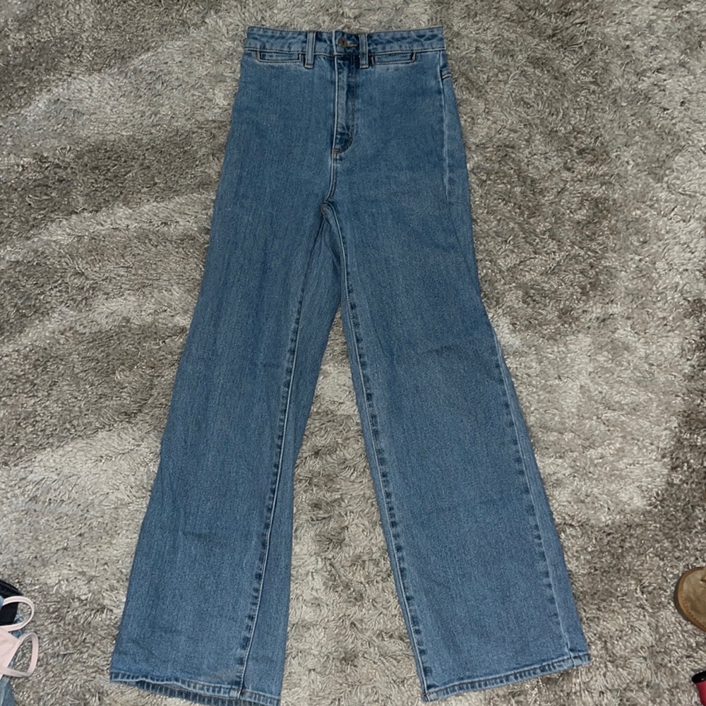 Wide leg/ A line jeans from Abrand